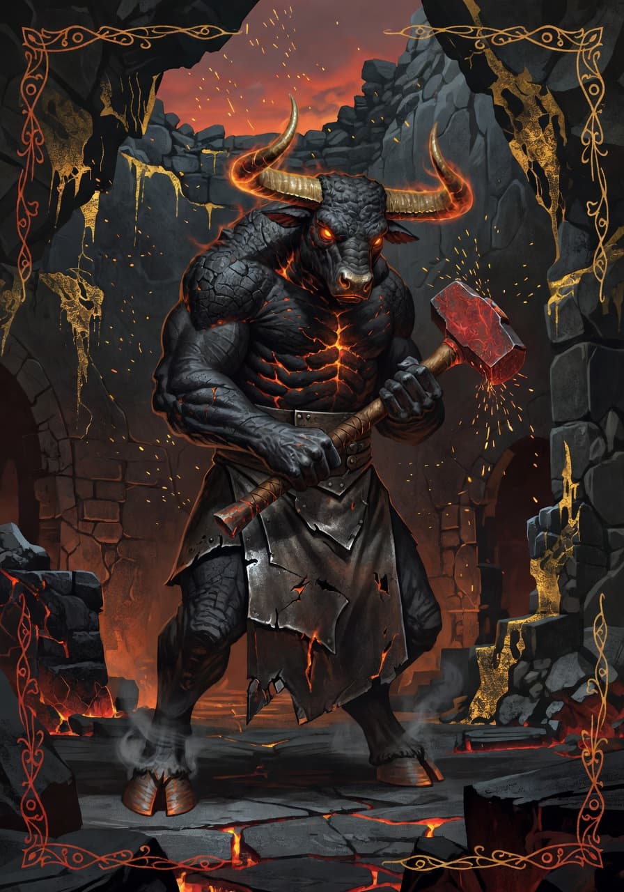 The Ember Minotaur