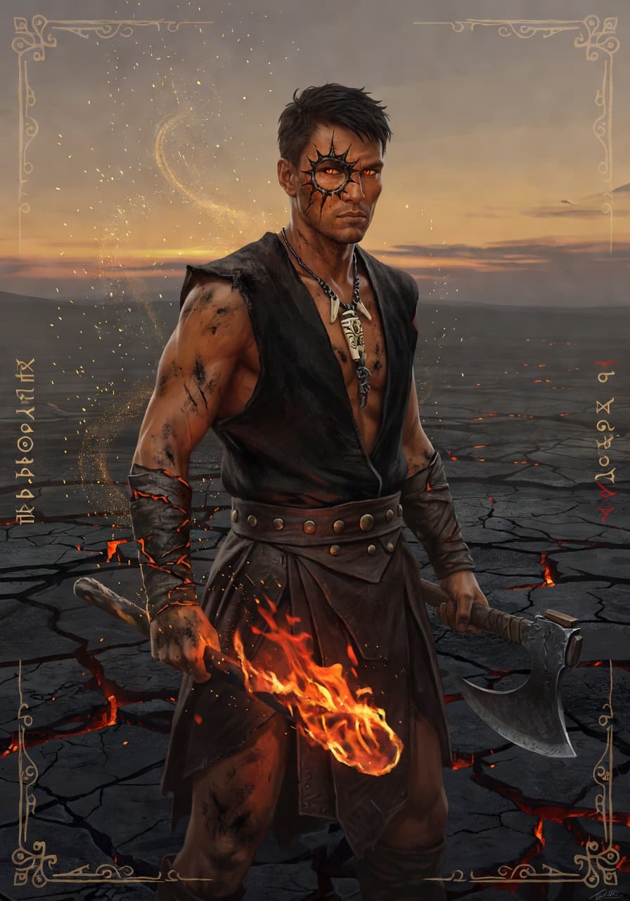 The Pyreborn Raider