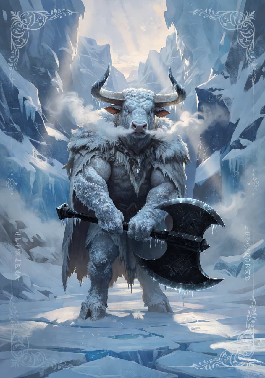 The Frost Minotaur