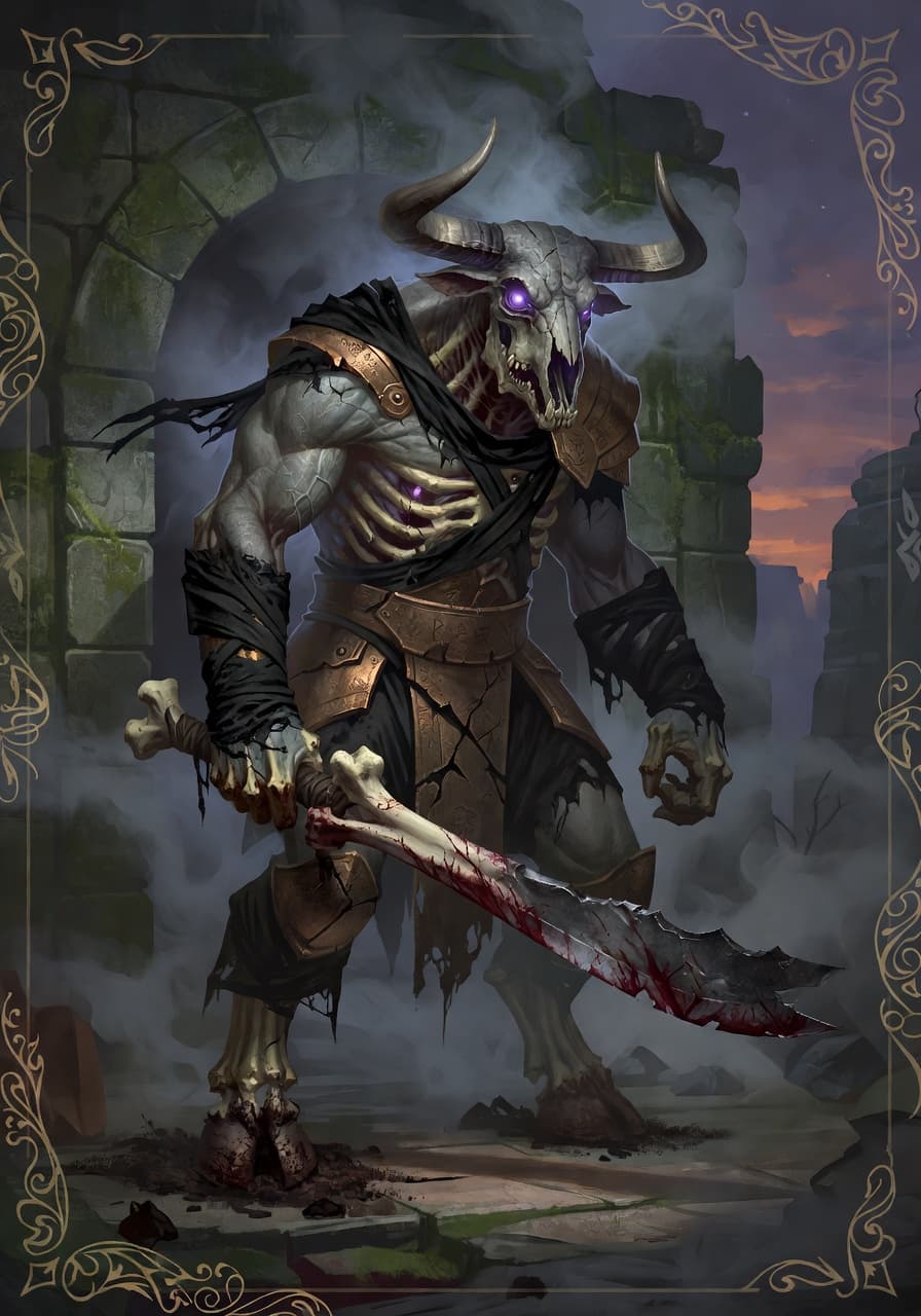 The Gloom Minotaur