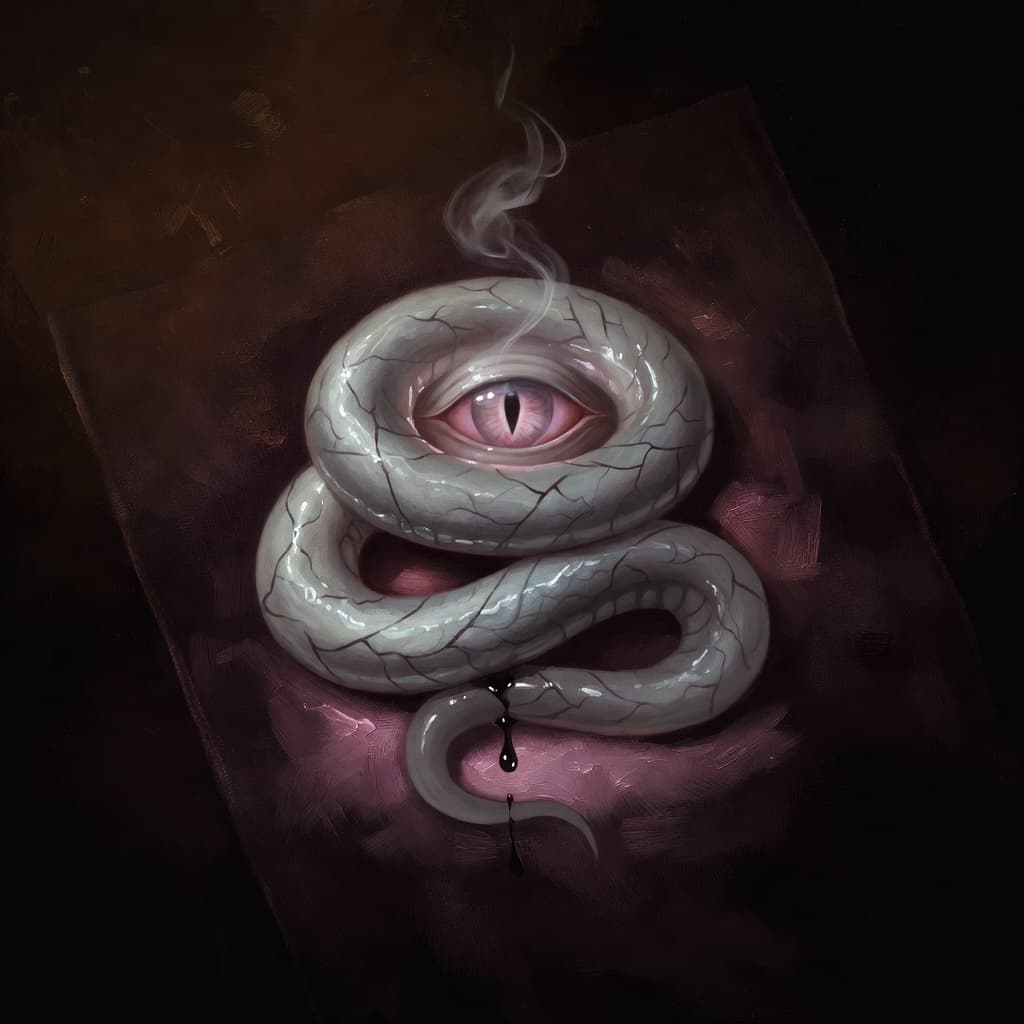 The heraldic emblem of the Abyss court.