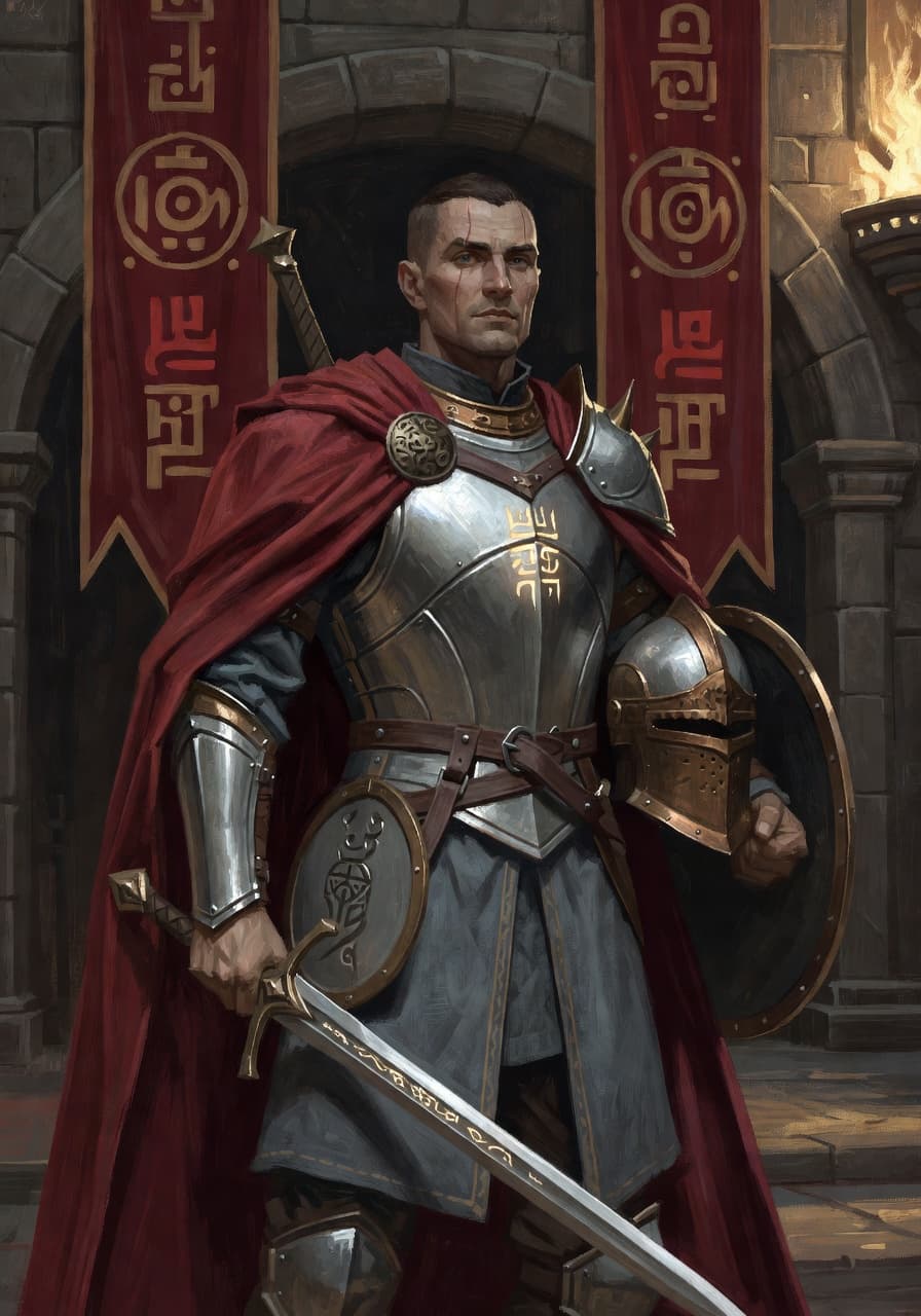 Portrait of the Champion.
