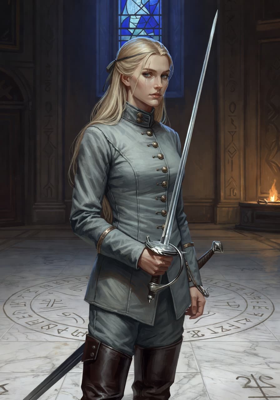 Portrait of the Duelist.