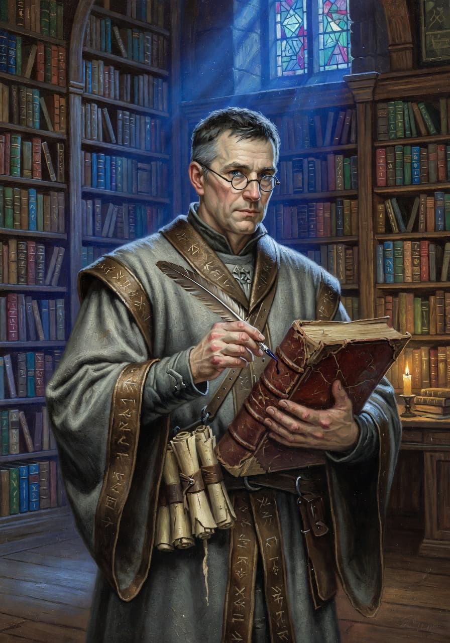 Portrait of the Scholar.
