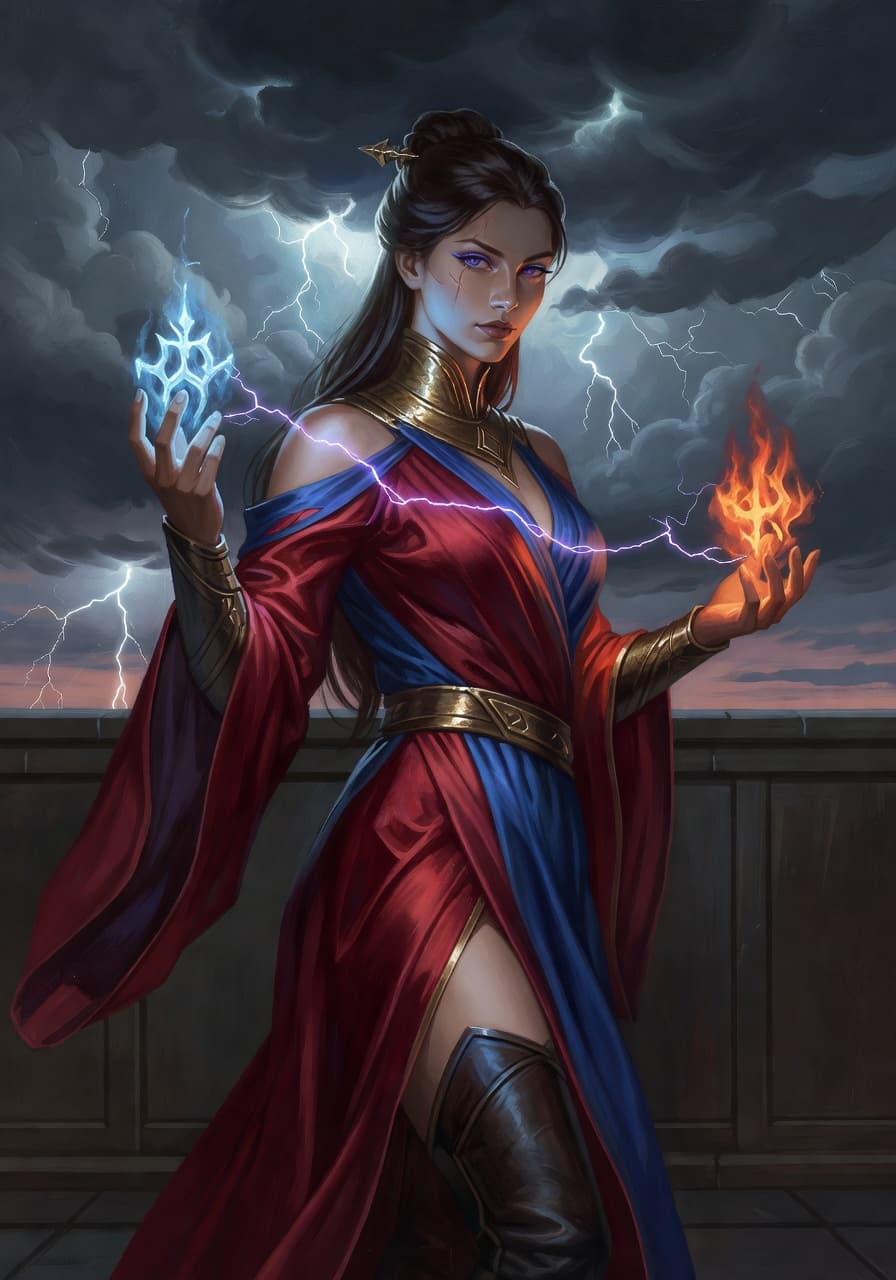Portrait of the Sorceress.
