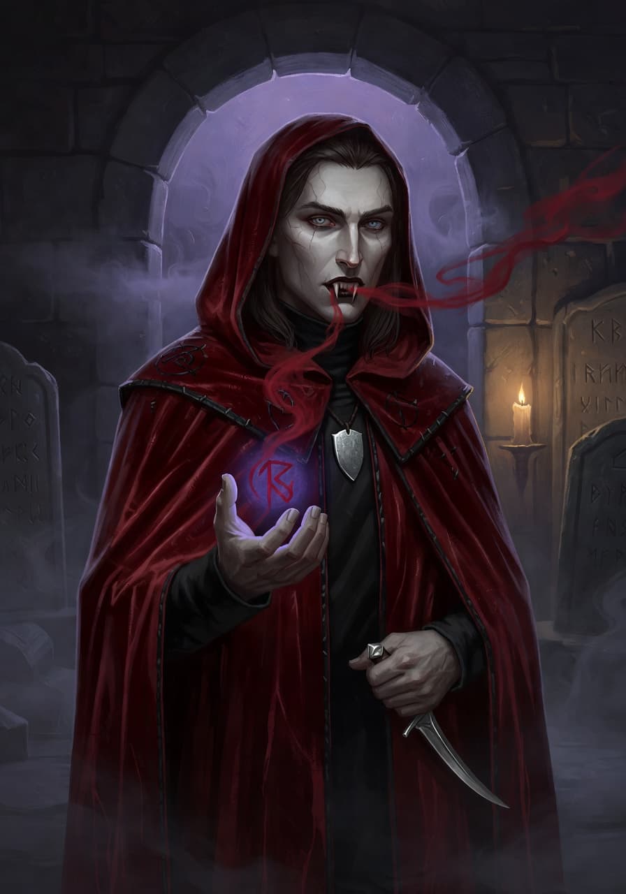 Portrait of the Vampire.