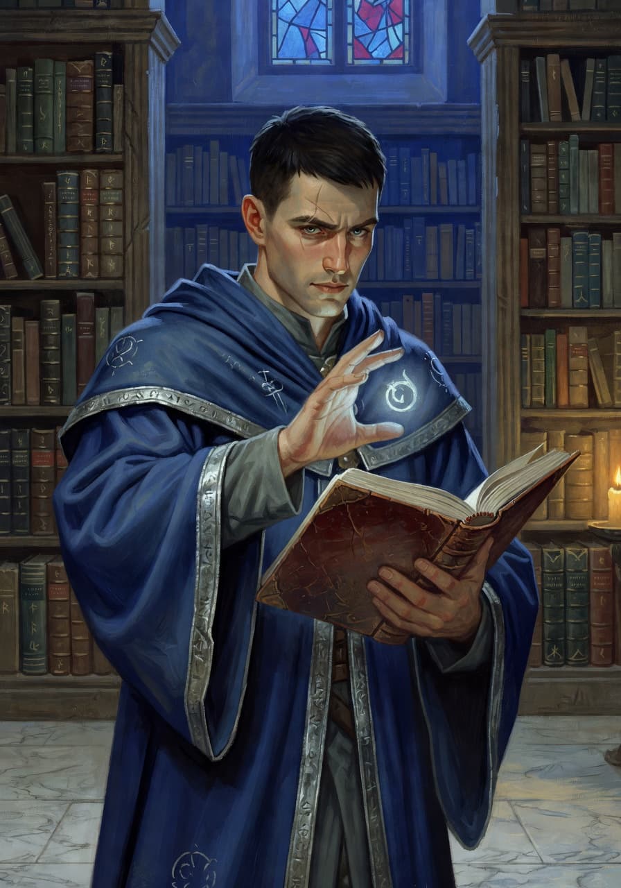 Portrait of the Wizard.